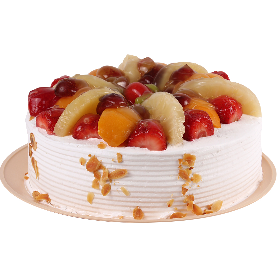 Pastel Fantasía de Frutas